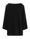 Iesse Woman Sweater Black Size 6 Polyamide, Wool, Viscose, Cashmere In Black
