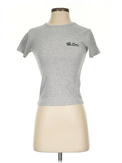 Pre-owned Iets Frans Active T-shirt In Gray