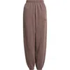 Iets Frans Embroidered Joggers In Chocolate