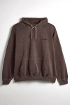 Iets Frans . Essential Pullover Hoodie Sweatshirt In Chocolate At Urban Outfitters