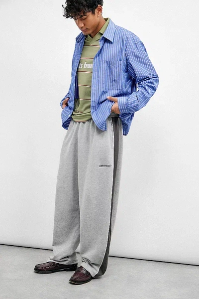 Iets Frans . Harri Paneled Baggy Jogger Pant In Grey, Men's At Urban Outfitters