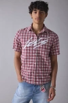 Iets Frans . … Check Pattern Shirt Top In Red, Men's At Urban Outfitters In Multi