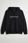 Iets Frans . … Embroidered Big Logo Hoodie Sweatshirt In Black At Urban Outfitters