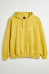 Iets Frans . … Embroidered Big Logo Hoodie Sweatshirt In Yellow At Urban Outfitters