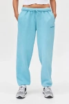 Iets Frans . … Embroidered Logo Jogger Sweatpant In Teal At Urban Outfitters
