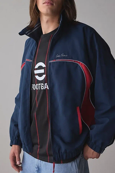 Iets Frans . … Franklin Windbreaker Jacket In Navy At Urban Outfitters