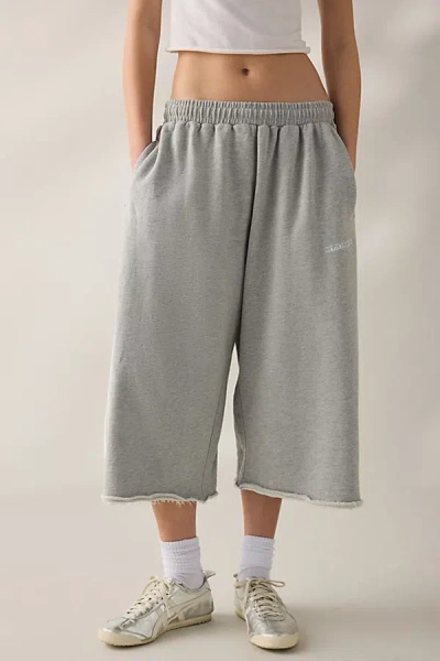 Iets Frans . … Harri Piped Wide Leg Cropped Jogger Pant In Grey, Women's At Urban Outfitter In Gray