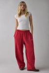 Iets Frans . … Harri Wide Leg Jogger Pant In Red, Women's At Urban Outfitters In Red