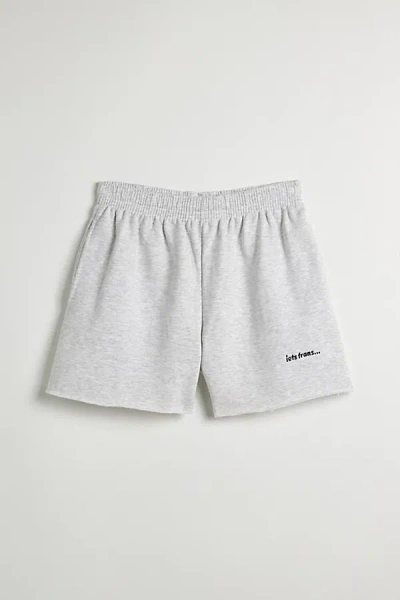 Iets Frans . … Mini Jogger Short Pant In Light Grey At Urban Outfitters