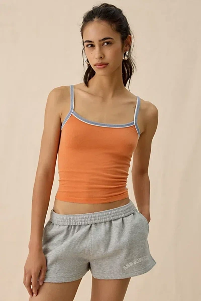 Iets Frans . … Nora Piped Cropped Cami In Orange, Women's At Urban Outfitters