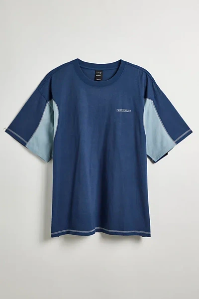 Iets Frans . … Paneled Tee In Blue At Urban Outfitters