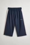 Iets Frans . .. Wide Leg Paneled Cropped Track Pant In Navy At Urban Outfitters