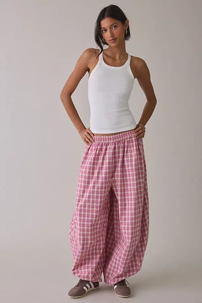 Iets Frans . …sid Check Cotton Poplin Balloon Pants In Pink, Women's At Urban Outfitters