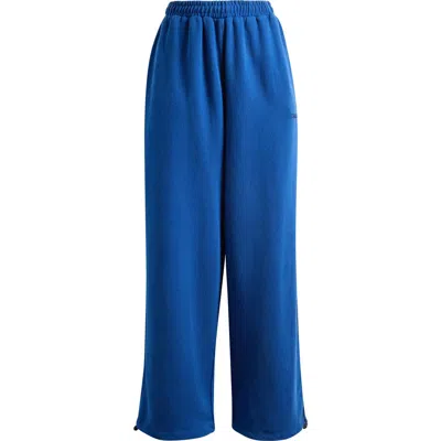Iets Frans If Harri Wide Leg Joggers In Cobalt