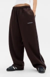 Iets Frans If Harri Wide Leg Pants In Brown