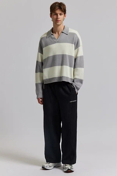 Iets Frans . Knox Tailored Casual Track Pant In Navy At Urban Outfitters