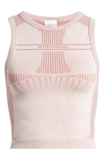 Iets Frans Lara Crop Tank In Pink