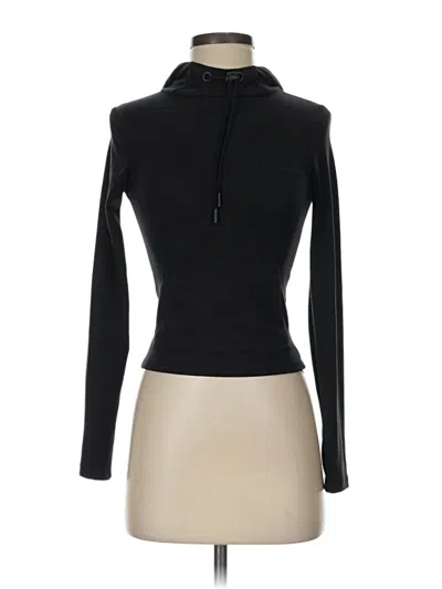 Pre-owned Iets Frans Long Sleeve Top Black Turtleneck Tops