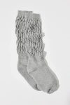 Iets Frans . Slouch Crew Sock In Charcoal, Women's At Urban Outfitters