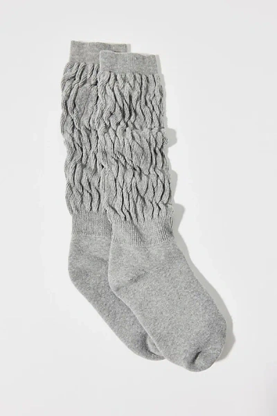 Iets Frans . Slouch Crew Sock In Charcoal, Women's At Urban Outfitters