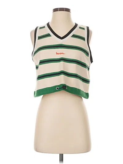 Pre-owned Iets Frans Sweater Vest In Green