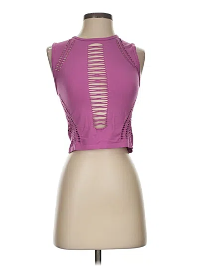 Pre-owned Iets Frans Tank Top Purple Halter Neckline Tops