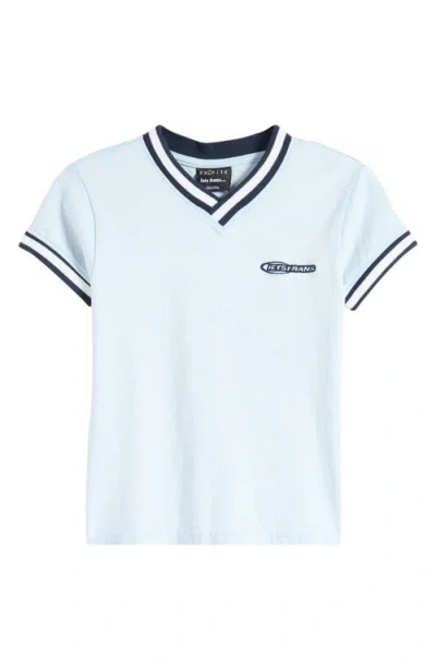 Iets Frans Taped V-neck Baby Tee