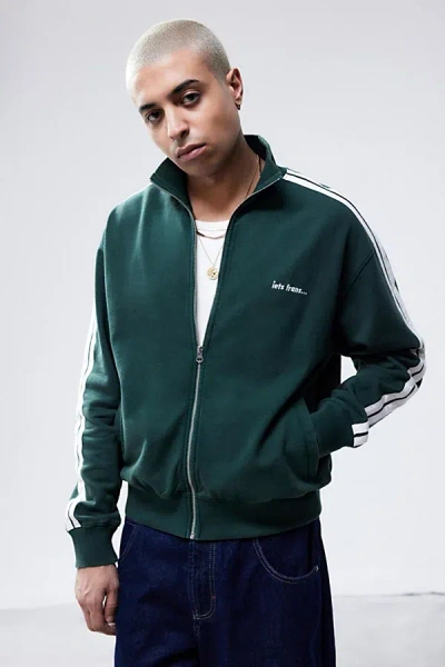 Iets Frans . Teddi Green Track Top In Green, Men's At Urban Outfitters