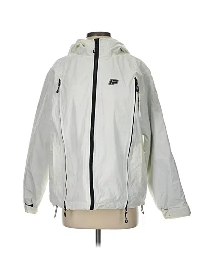 Pre-owned Iets Frans Windbreaker Jacket In White