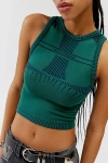 Iets Frans . … Seamless Tank Top In Green At Urban Outfitters