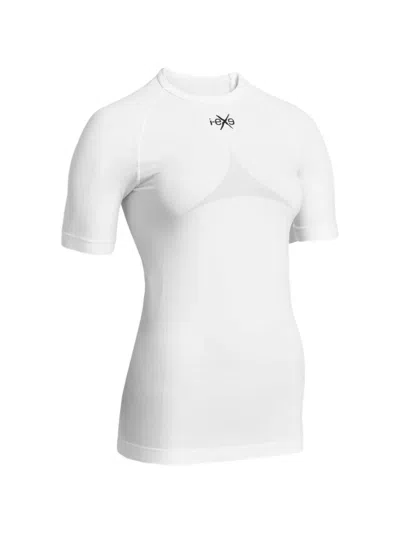 I-exe Logo-print Raglan-sleeved T-shirt In White