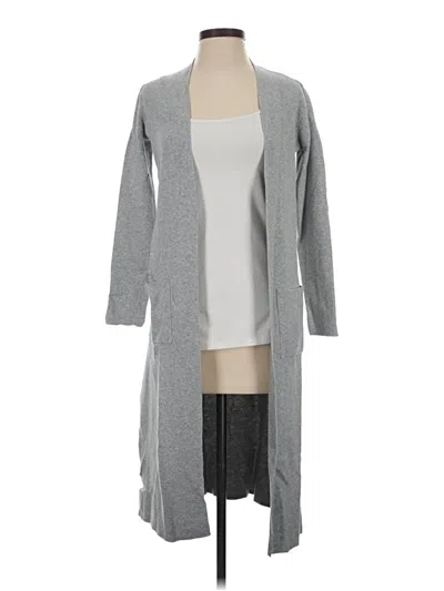 Pre-owned If It Were Me Cardigan Sweater In Gray