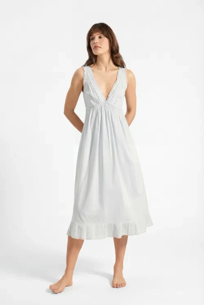 If Only If Anastasia Nightdress In White