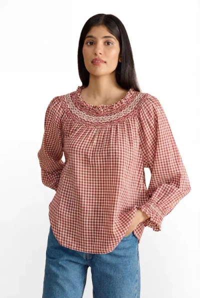 If Only If Georgie Blouse In Pink