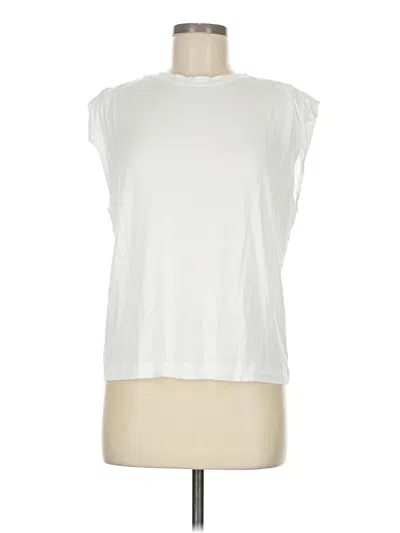 Pre-owned If She Loves Sleeveless T-shirt In Ivory