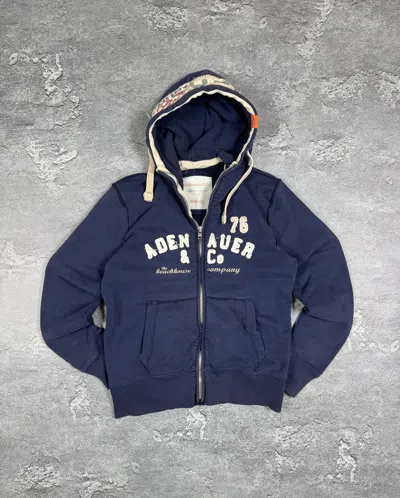 Pre-owned If Six Was Nine Adenauer Abercrombie Fitch Hoodie Size M In Blue