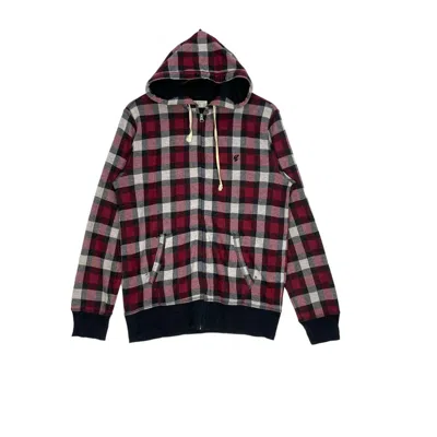 Pre-owned If Six Was Nine Back Number Fashion N Design Sweater With Hoodie Zipper In Red