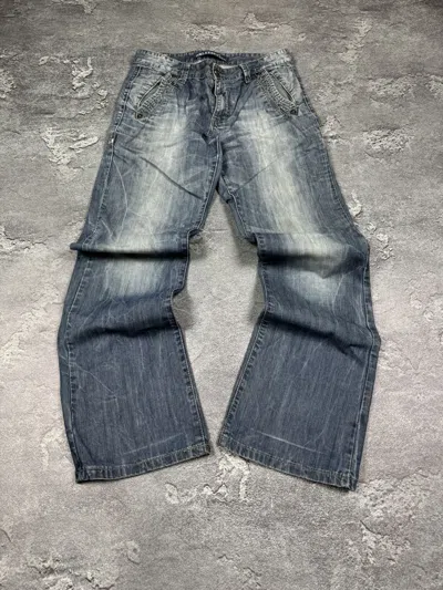 Pre-owned If Six Was Nine Flare Bootcut Japan Jeans Size 32 Y2k 90's In Blue