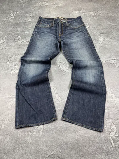 Pre-owned If Six Was Nine Flare Bootcut Jeans Distressed Japan Size 31 In Blue