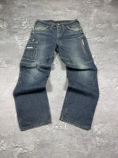 Pre-owned If Six Was Nine Flared Bootcut Jeans Japan Size 32 Y2k 90's In Blue