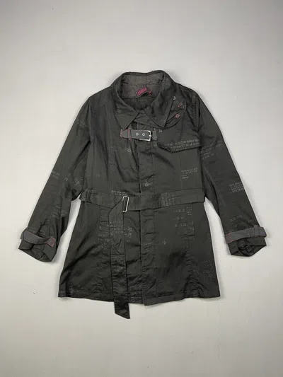 Pre-owned If Six Was Nine H. Anarchyism H. Naoto Full Spider Punk Jackets In Black