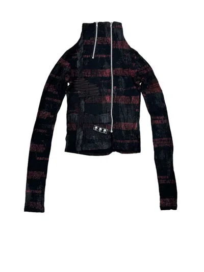 Pre-owned If Six Was Nine H.anarchyism For Plus Punk Jacket High Collar In Black