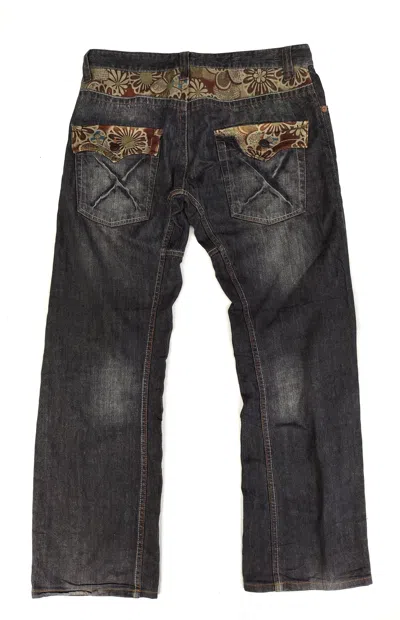 Pre-owned If Six Was Nine Modish Syle Jeans Sukajan Avant Garde In Black