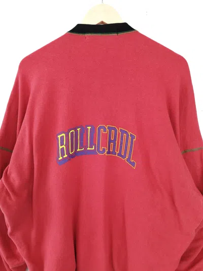 Pre-owned If Six Was Nine Rolling Cradle Sweater In Red