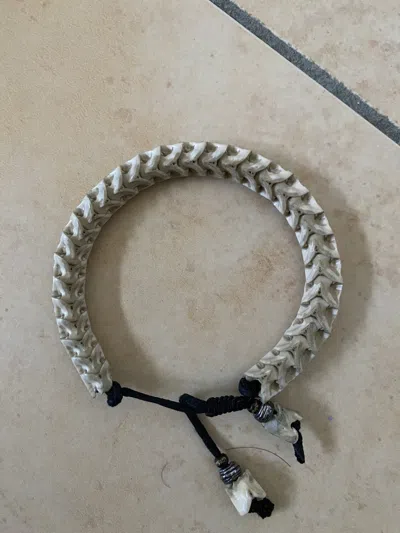Pre-owned If Six Was Nine Snake Spine Bracelet In Almond