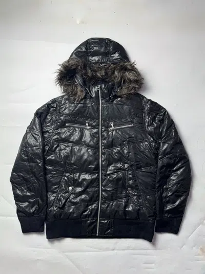 Pre-owned If Six Was Nine Soldfur Puffer Hoodie Jacket Journal Standart In Black