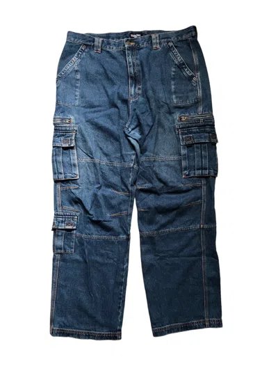 Pre-owned If Six Was Nine Vintage Amore Puro Baggy Multipocket Denim Pants In Blue Jeans