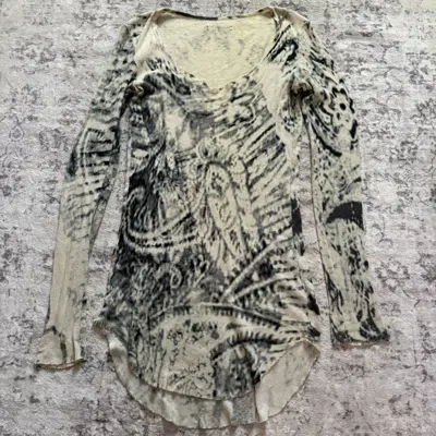 Pre-owned If Six Was Nine Virgin Mary Dyed Long Sleeve Shirt | Size 1 In Multi