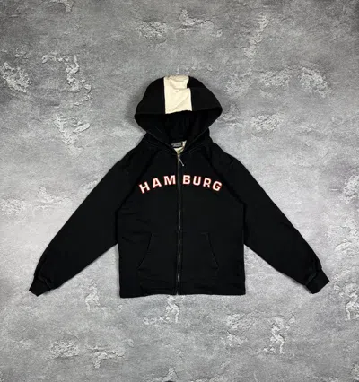 Pre-owned If Six Was Nine Vtg 2000s Hamburg Goth Retro Hoodie Size M Streetwear In Black