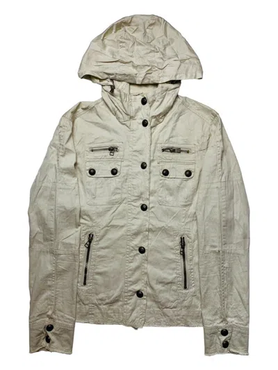 Pre-owned If Six Was Nine X Le Grande Bleu L G B 2000s Cornflake - Bono Shirt Jacket In White